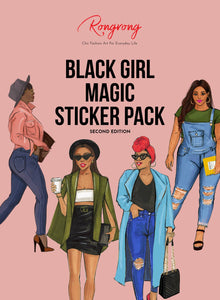 Black Girl Magic Planner Sticker Pack - Second Edition