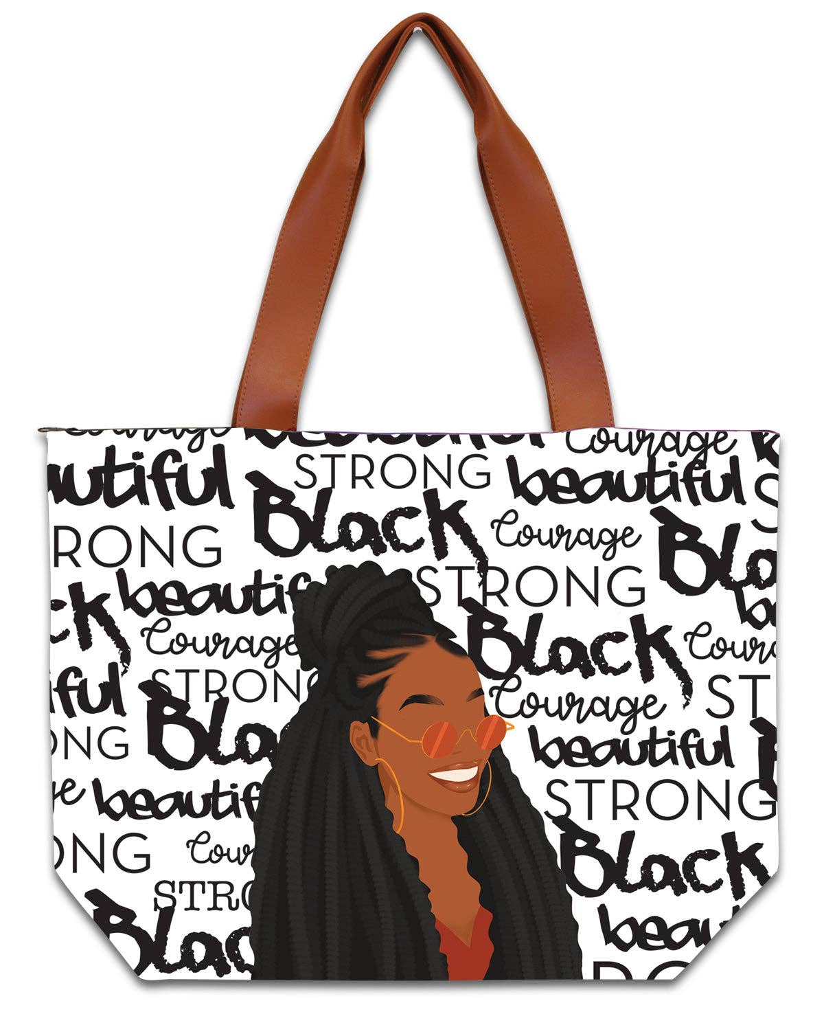 Black and Beautiful Canvas Handbag Bundle