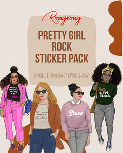 Pretty Girl Rock Planner Sticker Pack
