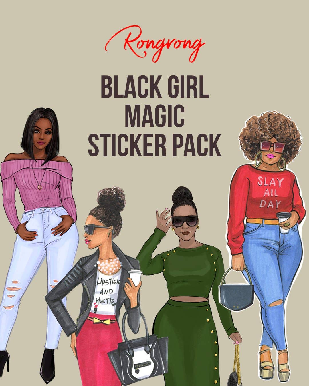 Black Girl Magic Planner Sticker Pack