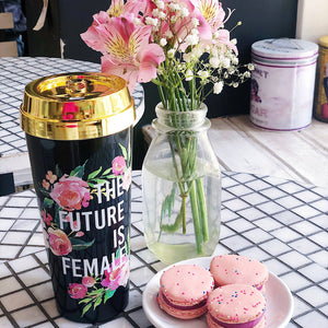 The Future Is Female :: Travel Mug