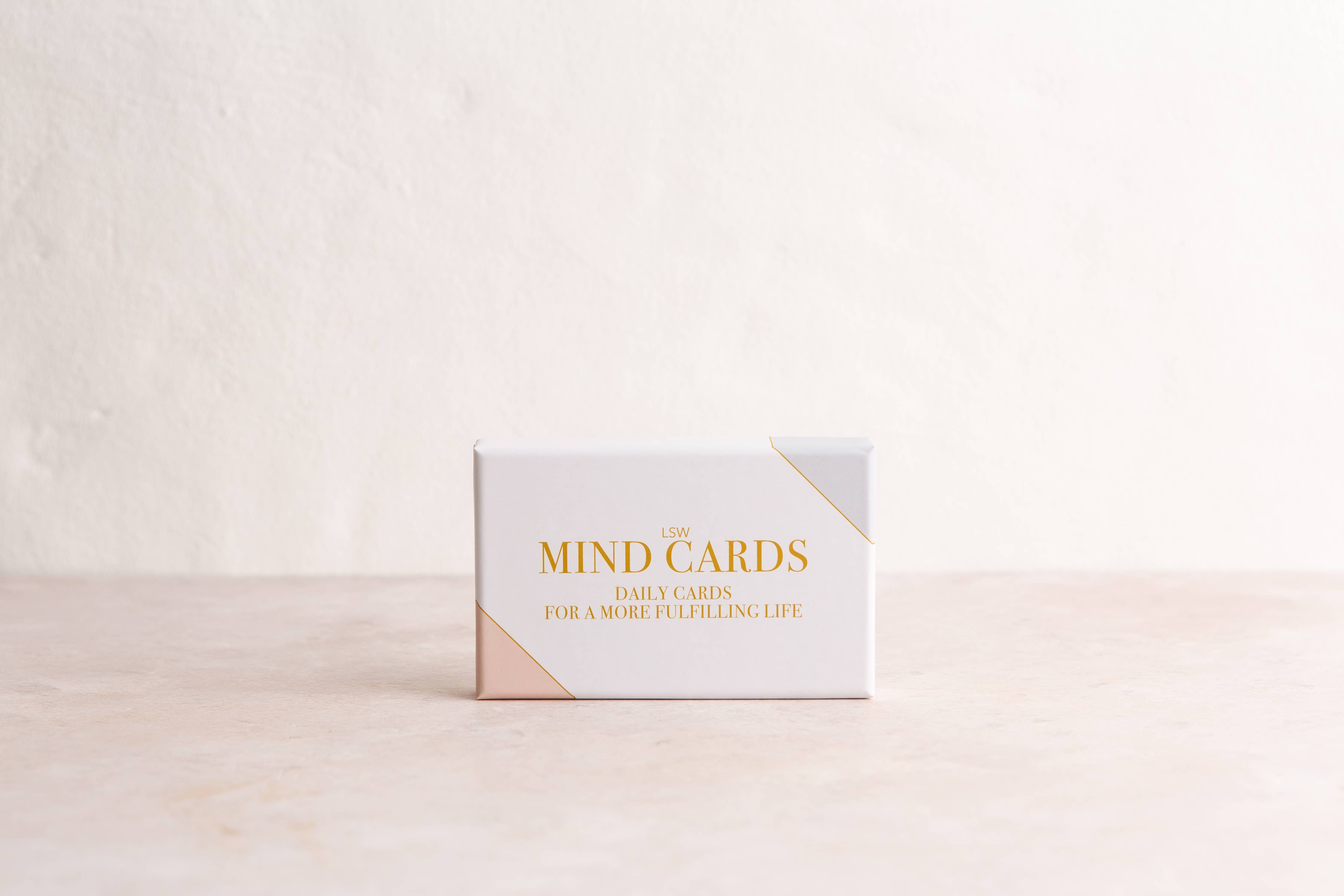 Mind Cards: Daily Mindfulness Cards, Self Care,