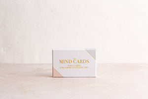 Mind Cards: Daily Mindfulness Cards, Self Care,