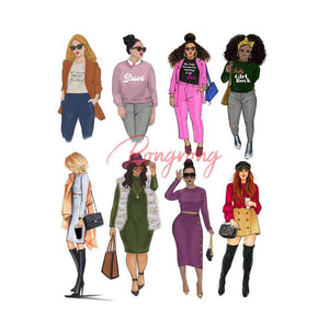 Pretty Girl Rock Planner Sticker Pack